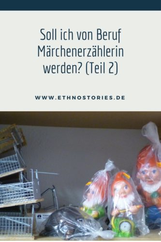 4 Gartenzwerge mit Mausefallen - Artikelbild: Soll ich von Beruf Märchenerzählerin werden? (Teil 2)