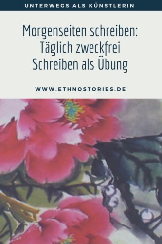 Täglich Schreiben in diesem Schulheft aus Kirgistan ist mir eine liebgewonnene Gewohnheit - Morgenseiten schreiben: Täglich zweckfrei Schreiben als Übung